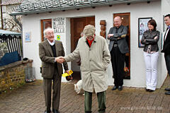 Bernd Kersting (links) und Hubertus Gojowczyk, Museum in der wArtehalle, Welchenhausen