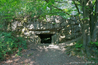 Bunkerruine aus dem 2. Weltkrieg bei Stolberg-Münsterbusch