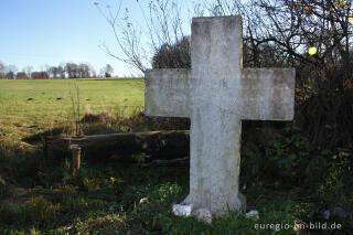 Das "Heckkreuz" auf der Moorroute bei Simmerath