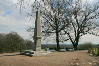 Der "Blaue Stein" am "Weißen Weg", Wurmtal bei Aachen