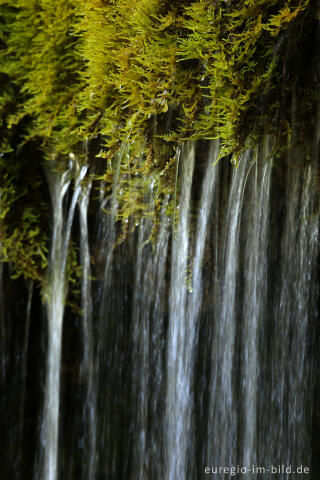 Der Dreimühlen-Wasserfall in der Eifel bei Üxheim Ahütte