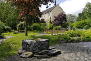 Der "Garten der Sinne"  beim Vinzenz-Heim in Aachen