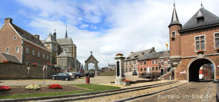 Der Place de la Halle in Clermont-sur Berwinne im Herver Land