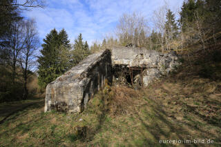 Der Sprengbunker im Fuhrtsbachtal bei Alzen (Höfen)