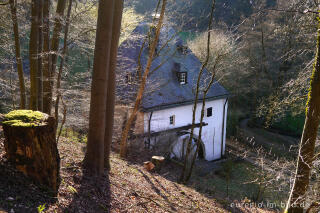 Die Hallenthaler Mühle im Gillesbachtal