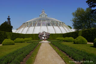 Die Königlichen Gewächshäuser von Laken (Laeken) bei Brüssel