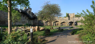 Die mittelalterliche Stadtmauer von Hillesheim, Panorama