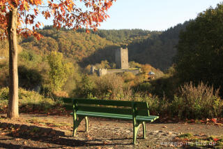 Die Oberburg bei Manderscheid