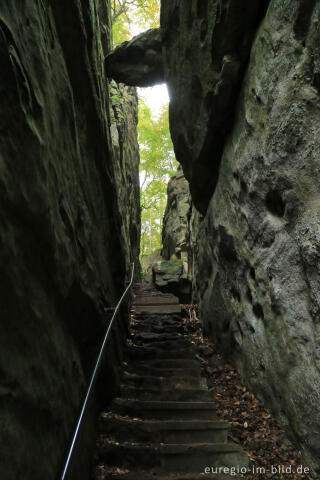 Die Teufelsschlucht bei Ernzen, Südeifel