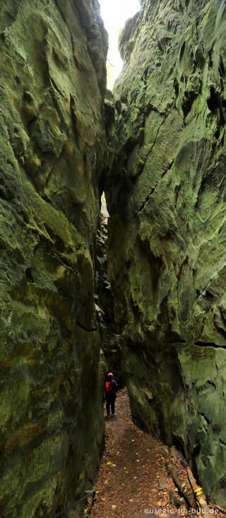 Die Teufelsschlucht bei Ernzen, Südeifel