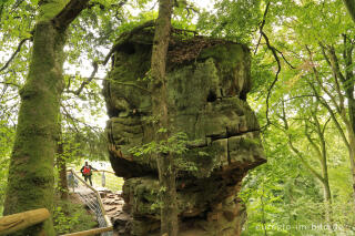 Die Teufelsschlucht bei Ernzen, Südeifel