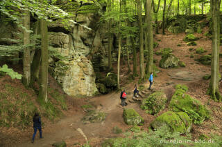 Die Teufelsschlucht bei Ernzen, Südeifel