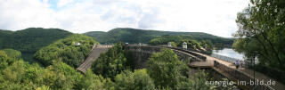 Die Urfttalsperre im Nationalpark Eifel