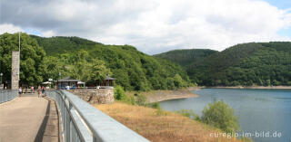 Die Urfttalsperre im Nationalpark Eifel