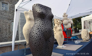 Euregio-Keramikmarkt beim Töpfereimuseum in Raeren, Ostbelgien