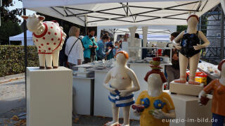 Euregio-Keramikmarkt beim Töpfereimuseum in Raeren, Ostbelgien