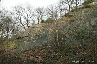 Felsen im südlichen Wurmtal bei Würselen - Scherberg