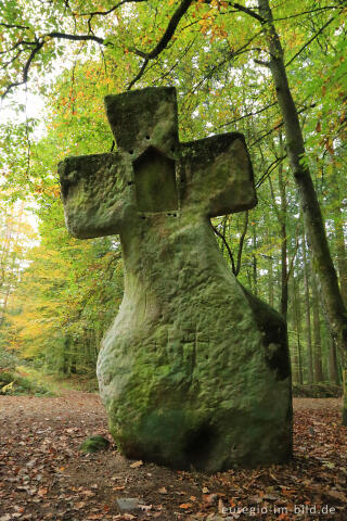 Fraubillenkreuz auf dem Ferschweiler Plateau, Südeifel