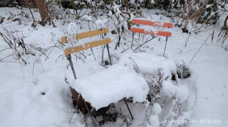 Garten im Winterschlaf