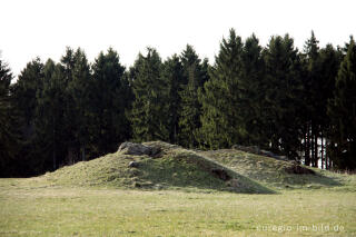 Gesprengte Bunker westlich von Hillesheim