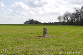 Grenzstein, Grenzroute 7 bei Aachen-Orsbach