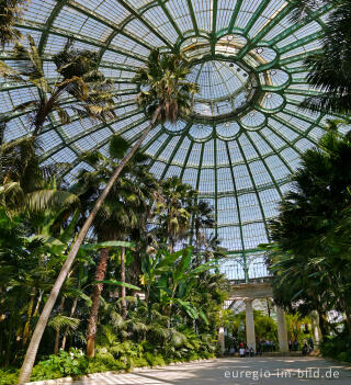 Königliche Gewächshäuser in Laken (Laeken) bei Brüssel