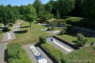 Minigolfanlage im Naherholungsgebiet Wurmtal bei Übach-Palenberg