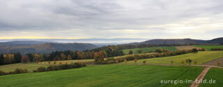 Panoramablick vom Fidei-Aussichtsturm nördlich von Rodt, Eifelsteig, Etappe 14