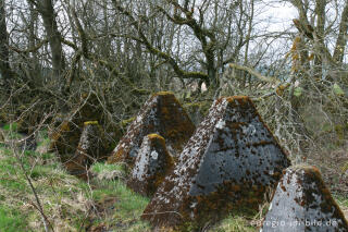 Panzersperre, westlich von Simmerath