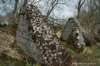 Panzersperre, westlich von Simmerath