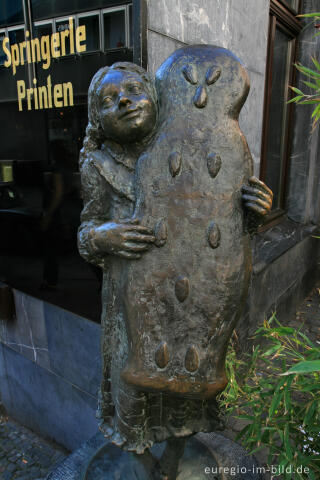 Printenmädchen, Körbergasse in Aachen