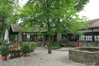 Restaurant bei der Burg Wilhelmstein im Wurmtal