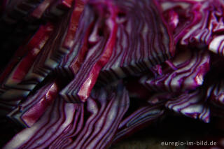 Rotkohl, Detail