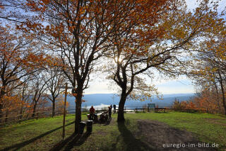 "Schöne Aussicht" bei Schmidt, Blick auf den Rursee