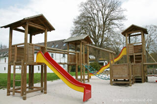 Spielplatz im Wurmtal bei Würselen, Alte Mühle (Restaurant + Straßenname)