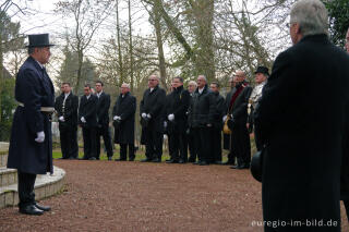 St. Sebastianusbruderschaft in Alt-Merkstein, Kranzniederlegung am Sonntag