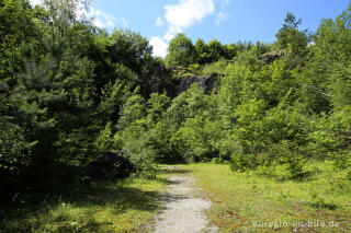 Steinbruch im Freizeitgelände Walheim