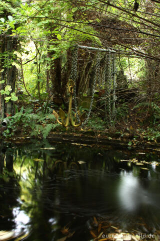 Teich mit Anker und Ketten, Hortus Dialogus