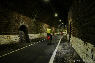 Vennbahn-Radweg im Lommersweiler Tunnel, Tal der Braunlauf