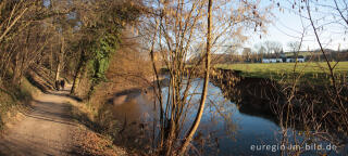 Wanderweg entlang der Geul bei Oud-Valkenburg