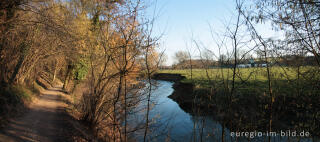 Wanderweg entlang der Geul bei Oud-Valkenburg