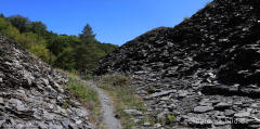 Wanderweg, Schiefergrube im Kaulenbachtal