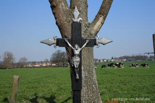 Wegekreuz an der Via Gulia bei Mechelen, Göhltal, NL