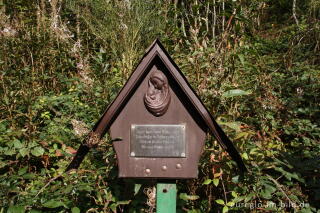 Wegekreuz auf dem Eifelsteig bei Schleiden-Olef