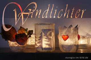 Windlichter - Basteln im Winter