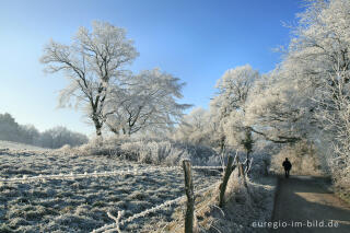 Wurmtal im Winter, südlich vom Teuterhof