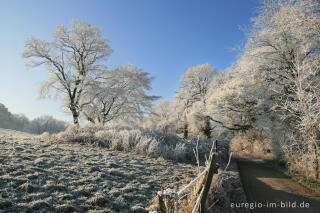 Wurmtal im Winter, südlich vom Teuterhof